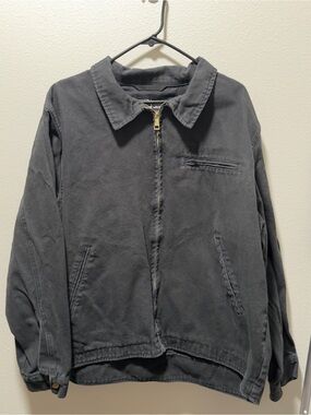 Rothco Lightweight Canvas Work Jacket (Black) - XL
